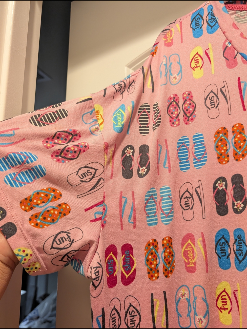 Secret Treasures Pink Print Sleepwear - Picture 2 of 4